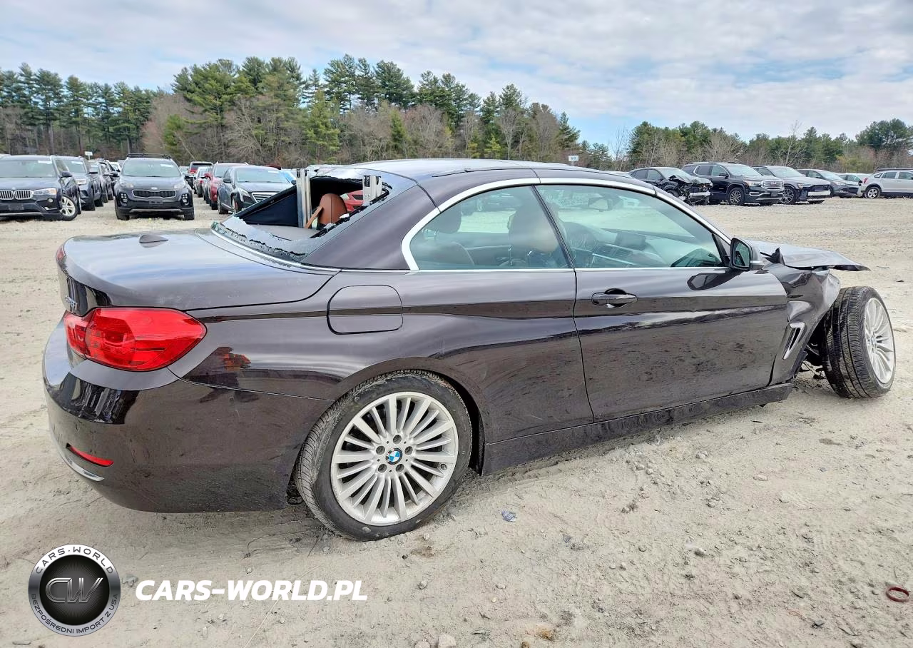2015 BMW 428 I Sulev VIN:WBA3V7C53FP772729 - 3