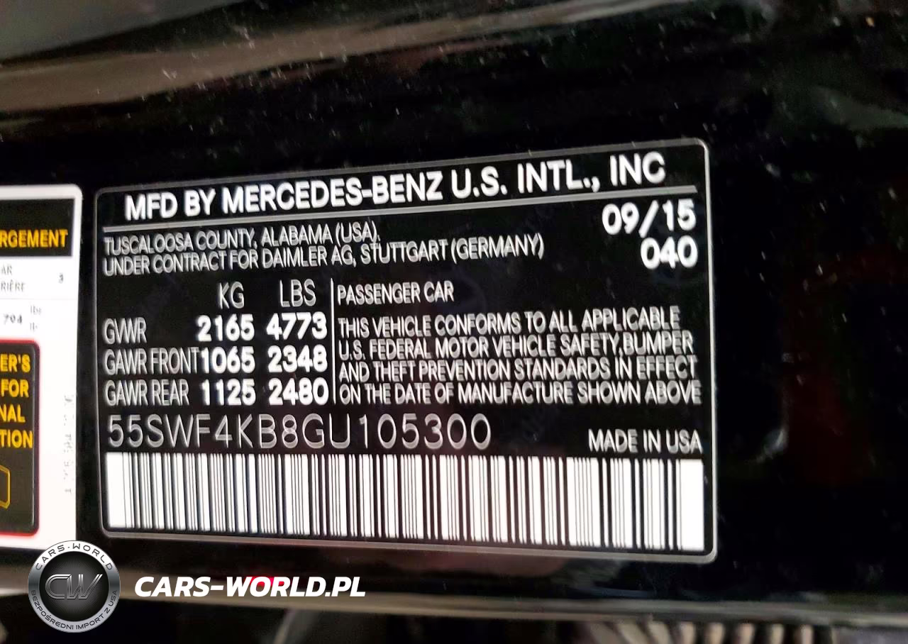 2016 Mercedes-Benz C 300 4Matic VIN:55SWF4KB8GU105300 - 12