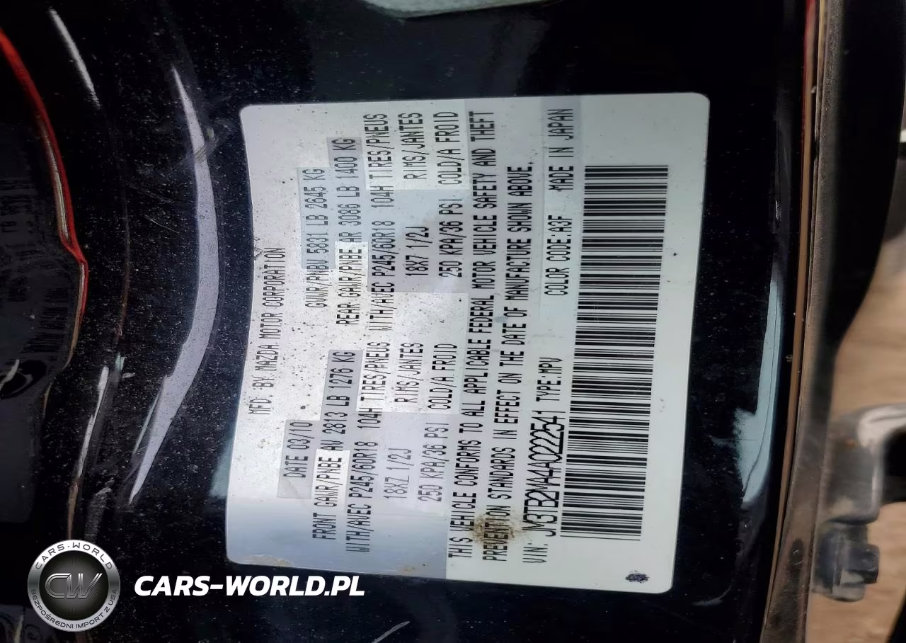 2010 Mazda Cx-9 VIN:JM3TB2MA4A0222541 - 13