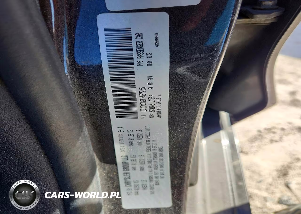 2015 Chrysler 200 S VIN:1C3CCCDG2FN557005 - 12