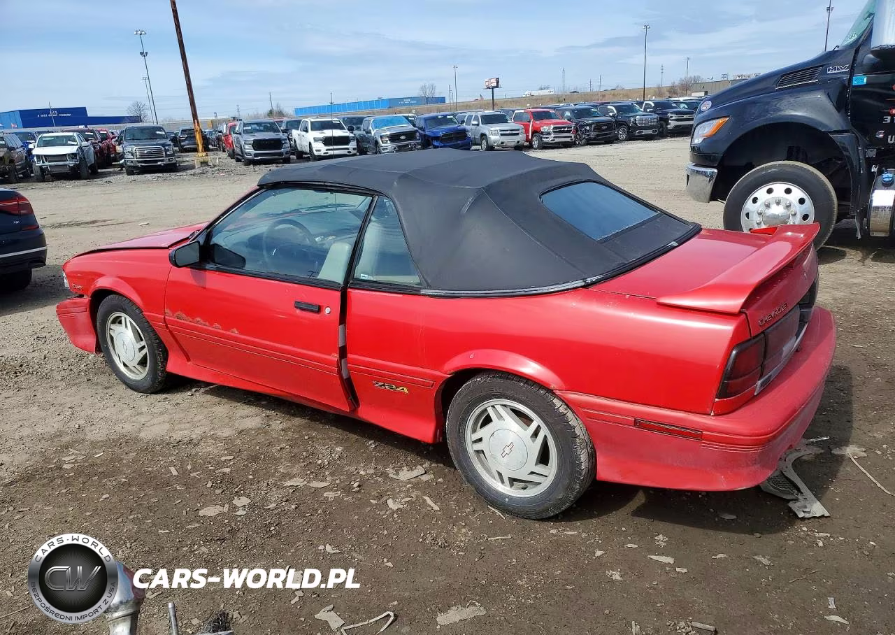 1993 Chevrolet Cavalier Z24 VIN:1G1JF34T0P7337366 - 2
