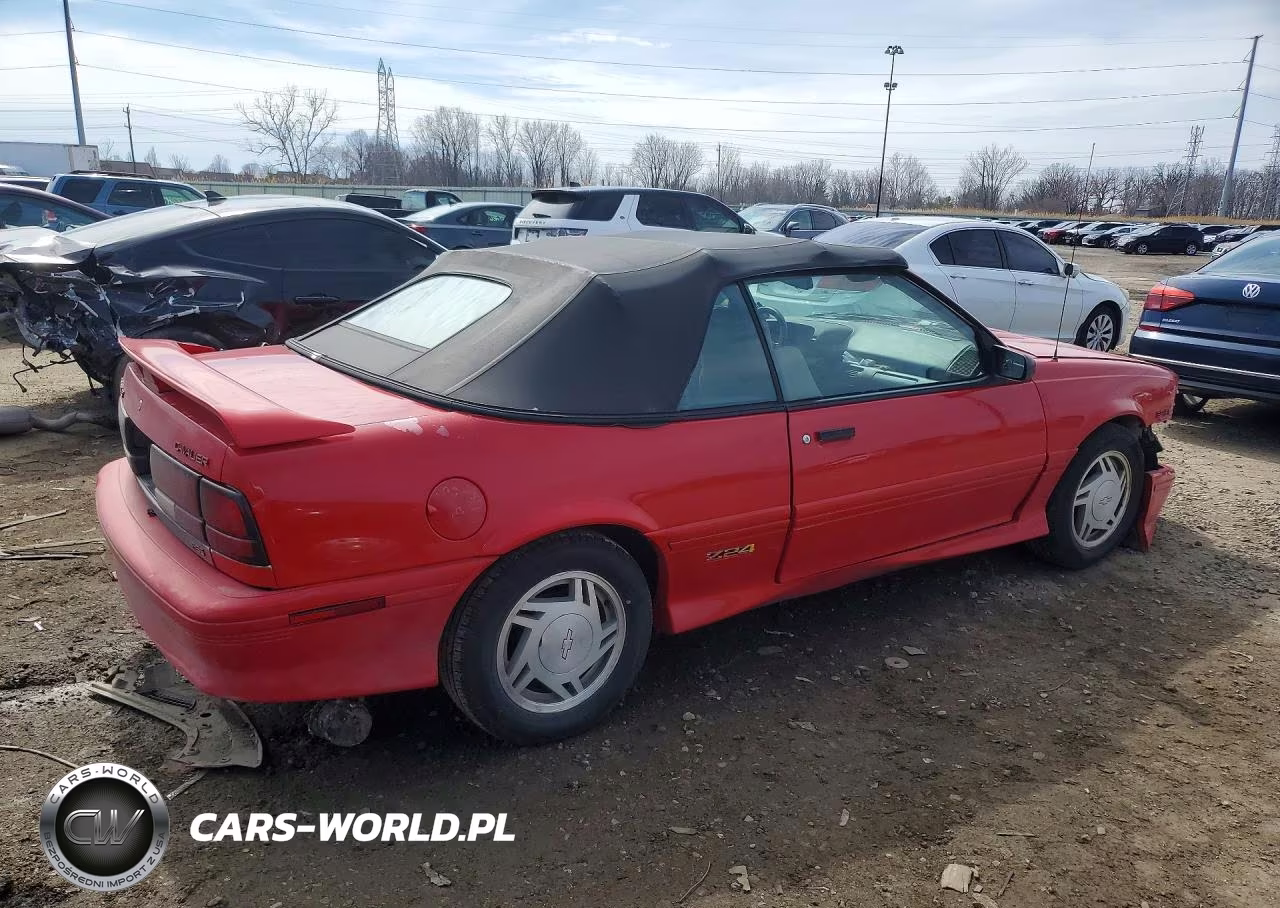 1993 Chevrolet Cavalier Z24 VIN:1G1JF34T0P7337366 - 3