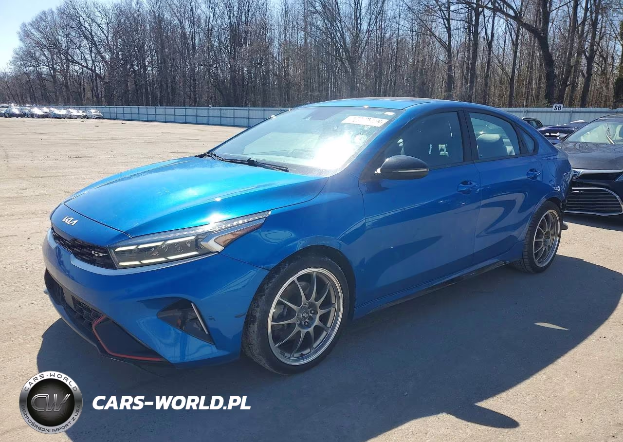2022 Kia Forte Gt VIN:3KPF44ACXNE459467 - 1