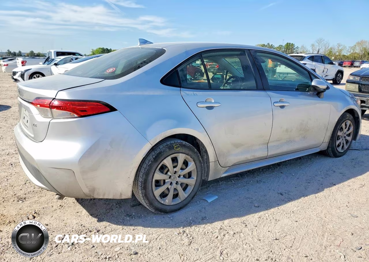 2022 Toyota Corolla Le VIN:JTDEPMAEXNJ203823 - 3