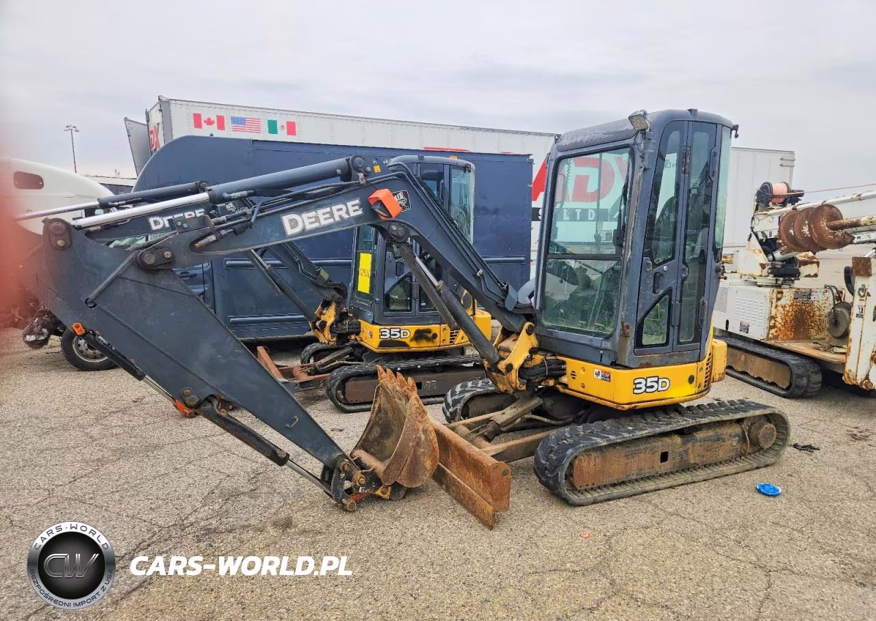 2012 John Deere 35D Mini Excavator VIN:1FF035DXHCG269581 - 2