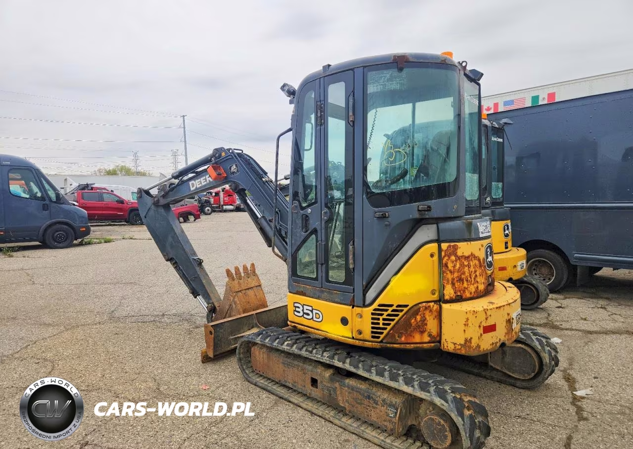 2012 John Deere 35D Mini Excavator VIN:1FF035DXHCG269581 - 3