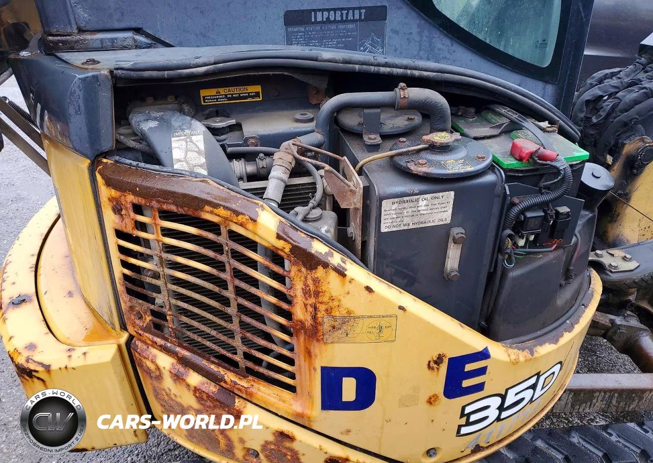 2012 John Deere 35D Mini Excavator VIN:1FF035DXHCG269581 - 6