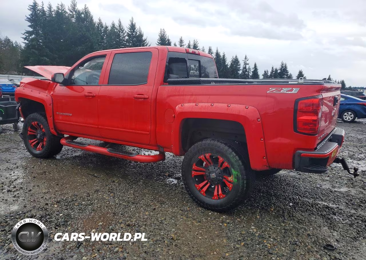 2017 Chevrolet Silverado K1500 Lt VIN:3GCUKREC9HG233563 - 2