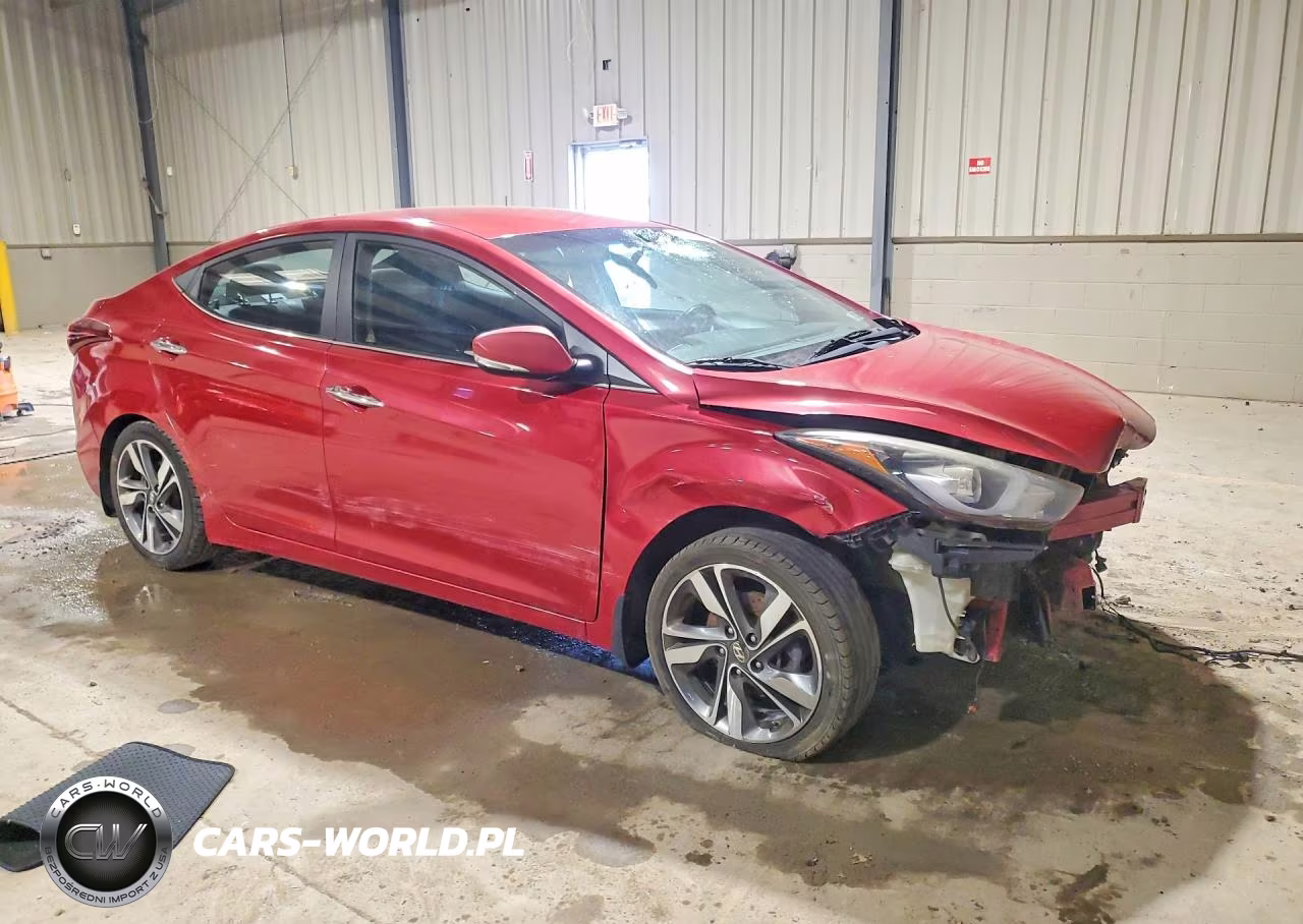 2015 Hyundai Elantra Limited VIN:KMHDH4AE0FU326163 - 4
