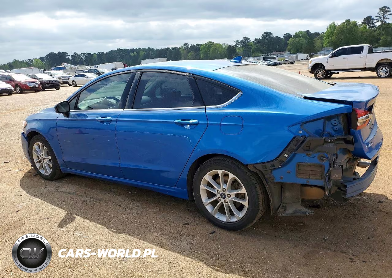 2019 Ford Fusion Se VIN:3FA6P0HD6KR170000 - 2
