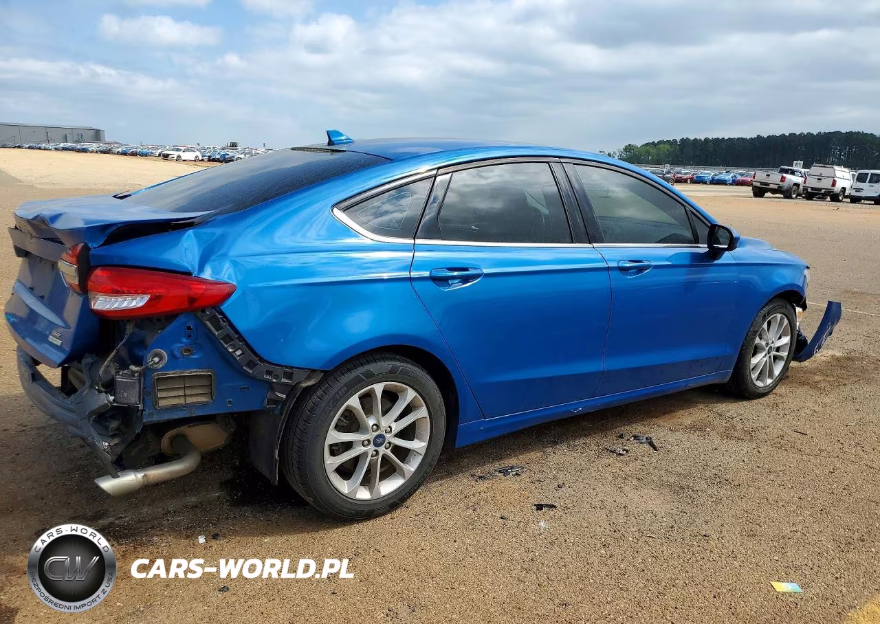 2019 Ford Fusion Se VIN:3FA6P0HD6KR170000 - 3