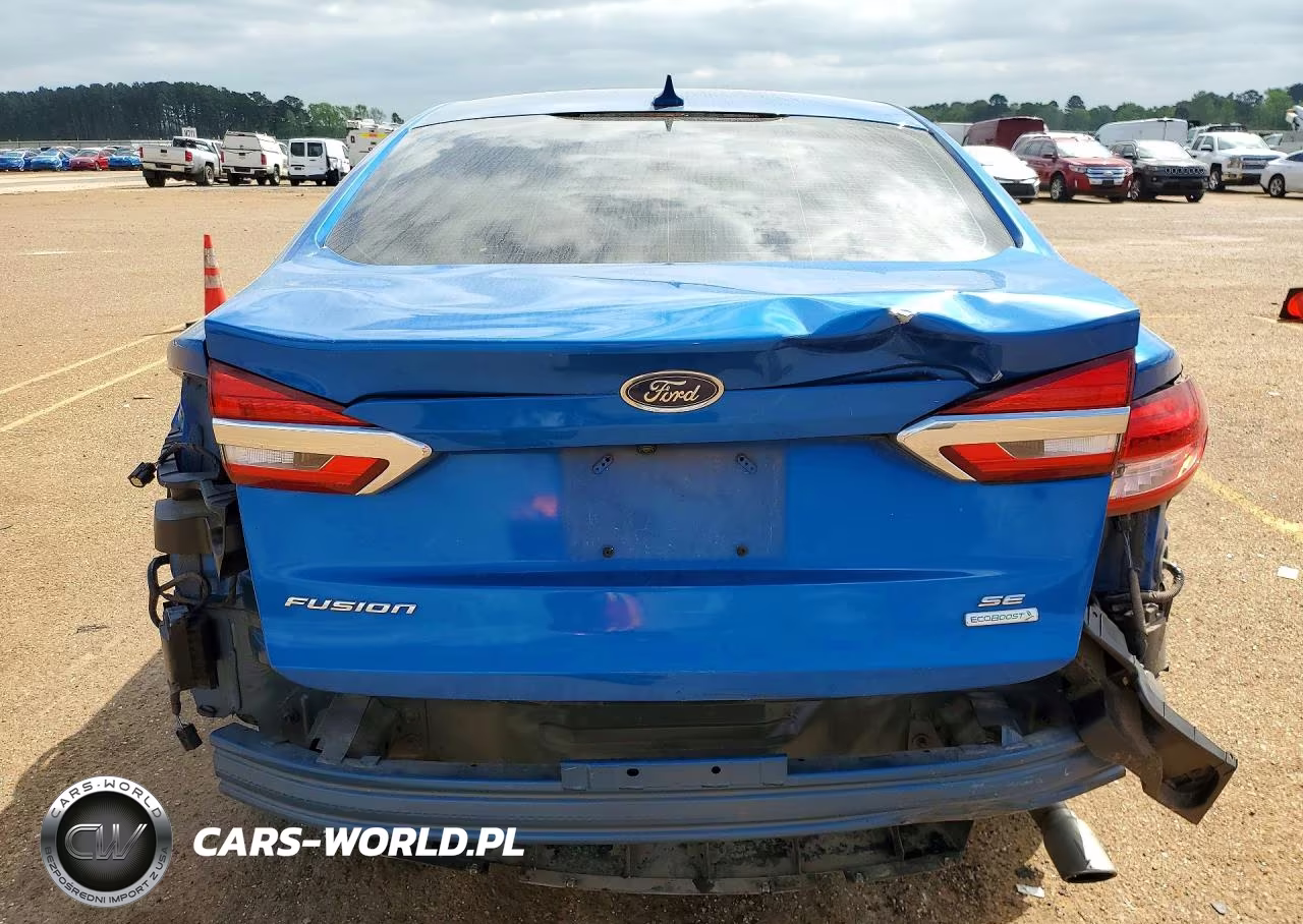 2019 Ford Fusion Se VIN:3FA6P0HD6KR170000 - 6
