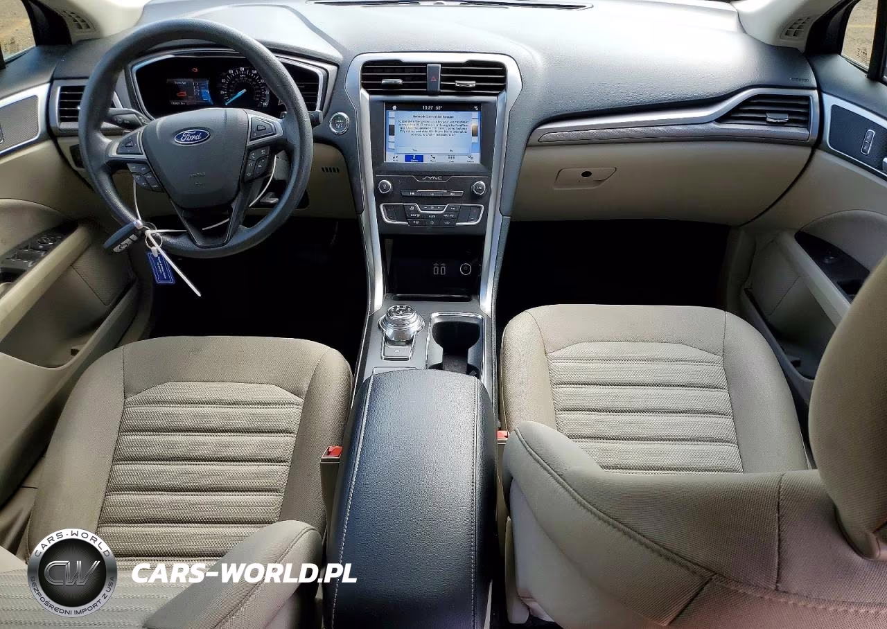 2019 Ford Fusion Se VIN:3FA6P0HD6KR170000 - 8