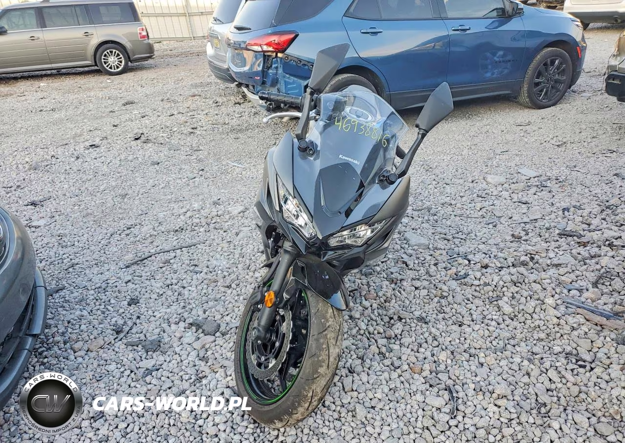 2024 Kawasaki Ex650 R VIN:ML5EXER14RDAD5195 - 2