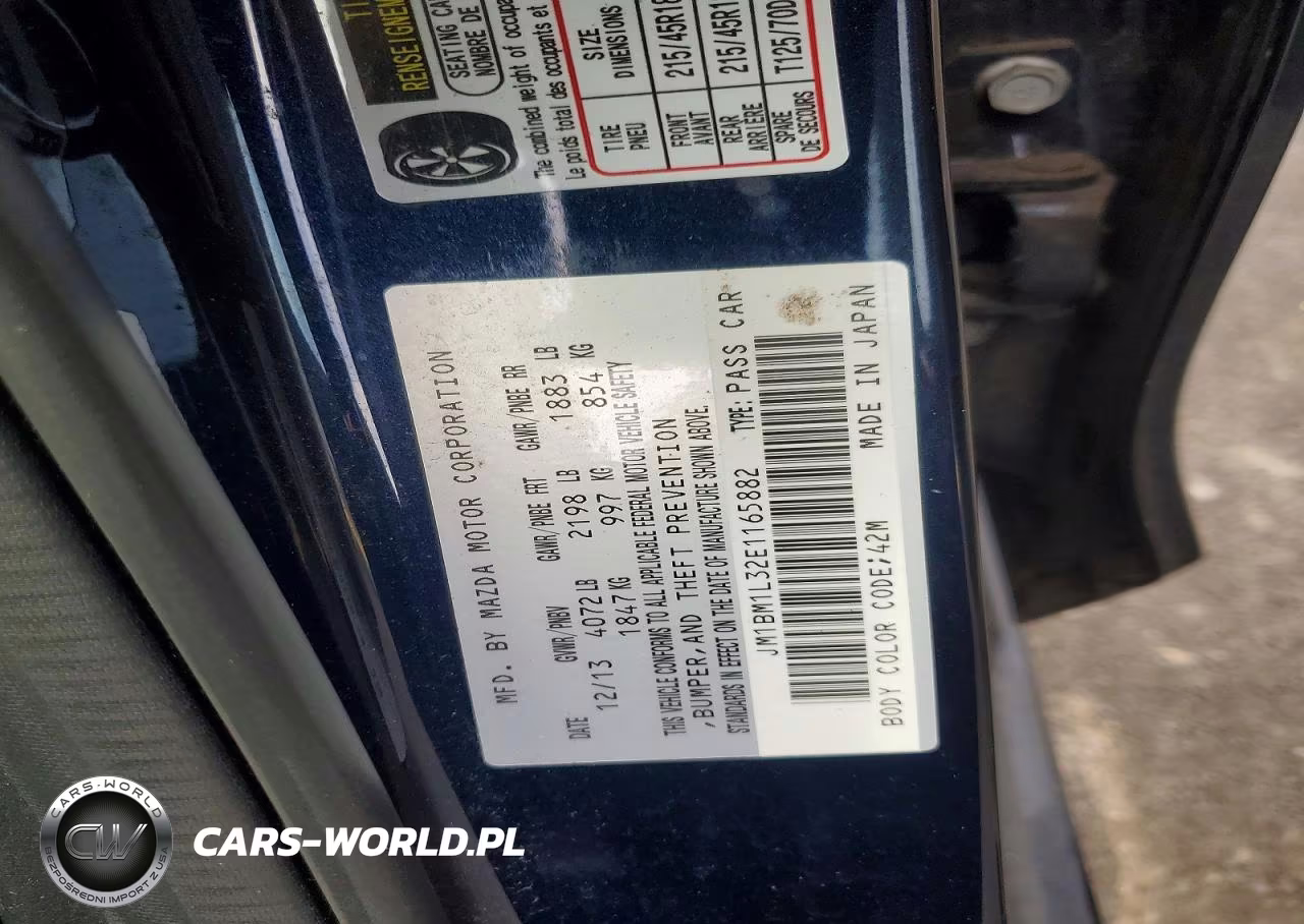 2014 Mazda 3 Touring VIN:JM1BM1L32E1165882 - 12