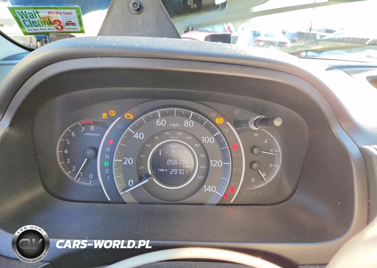 2014 Honda Cr-V Lx VIN:2HKRM4H39EH627596 - 9
