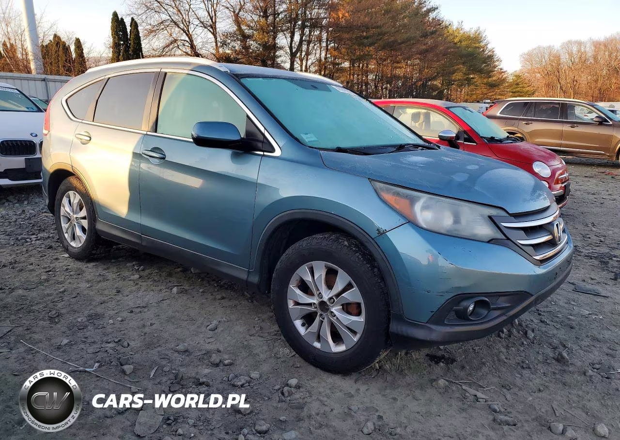 2014 Honda Cr-V Exl VIN:2HKRM4H73EH676747 - 4