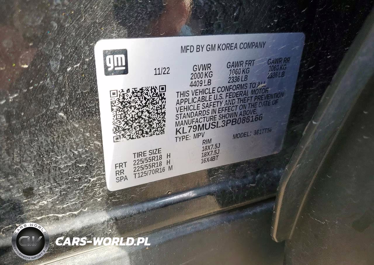 2023 Chevrolet Trailblazer Rs VIN:KL79MUSL3PB086166 - 14