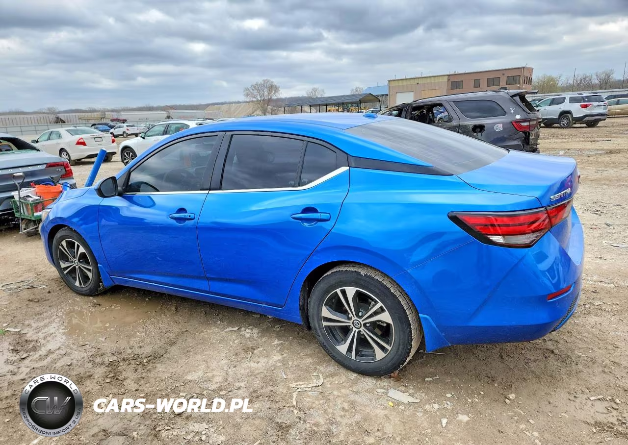 2022 Nissan Sentra Sv VIN:3N1AB8CV7NY307587 - 2