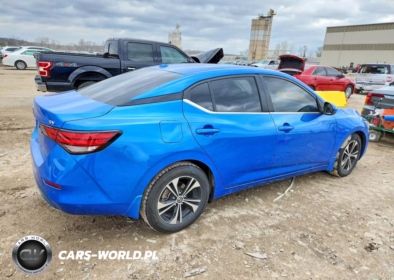 2022 Nissan Sentra Sv VIN:3N1AB8CV7NY307587 - 3