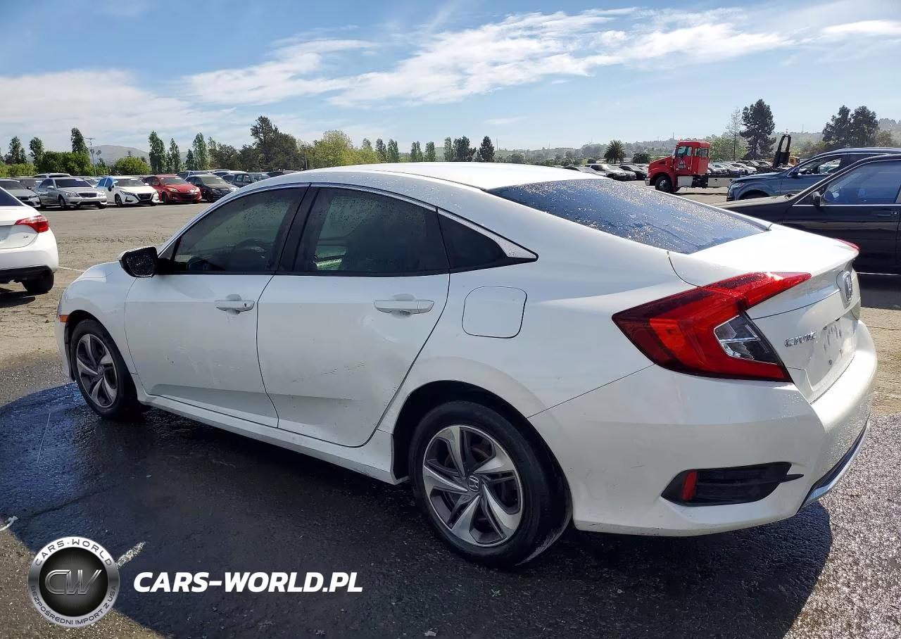 2020 Honda Civic Lx VIN:2HGFC2F67LH538396 - 2
