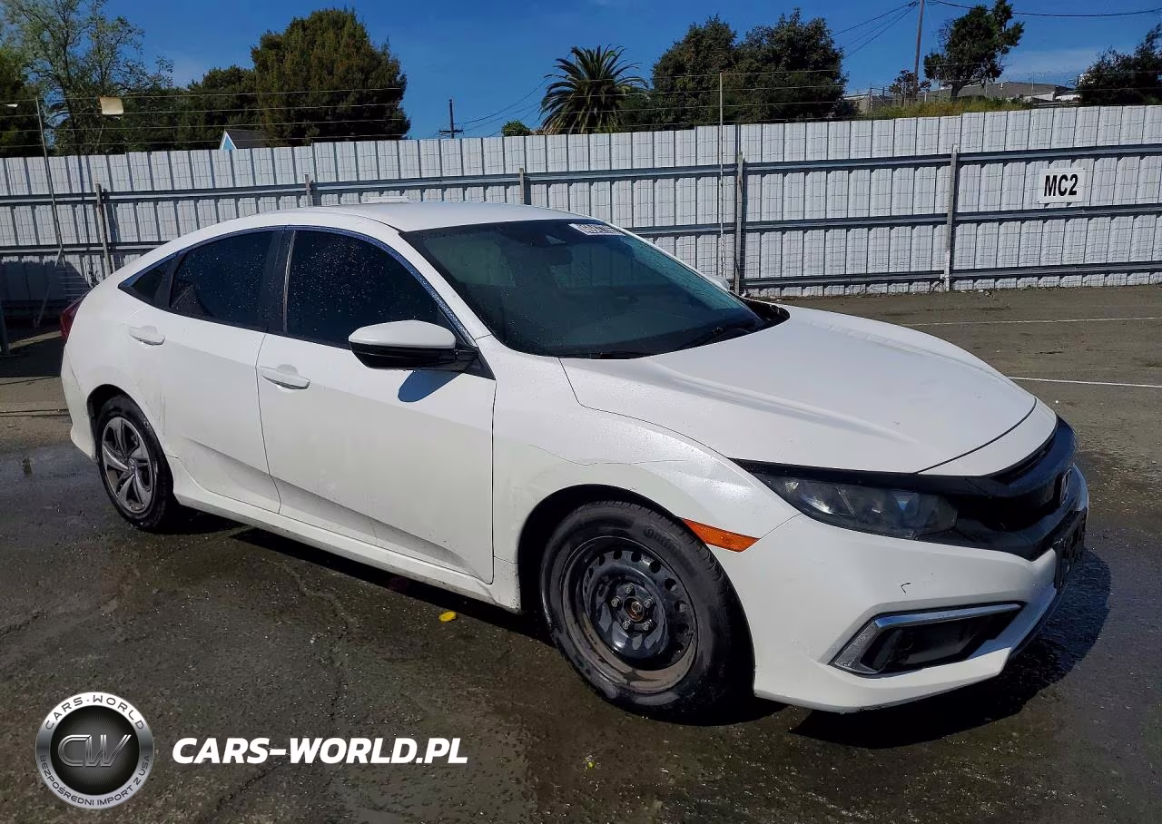 2020 Honda Civic Lx VIN:2HGFC2F67LH538396 - 4