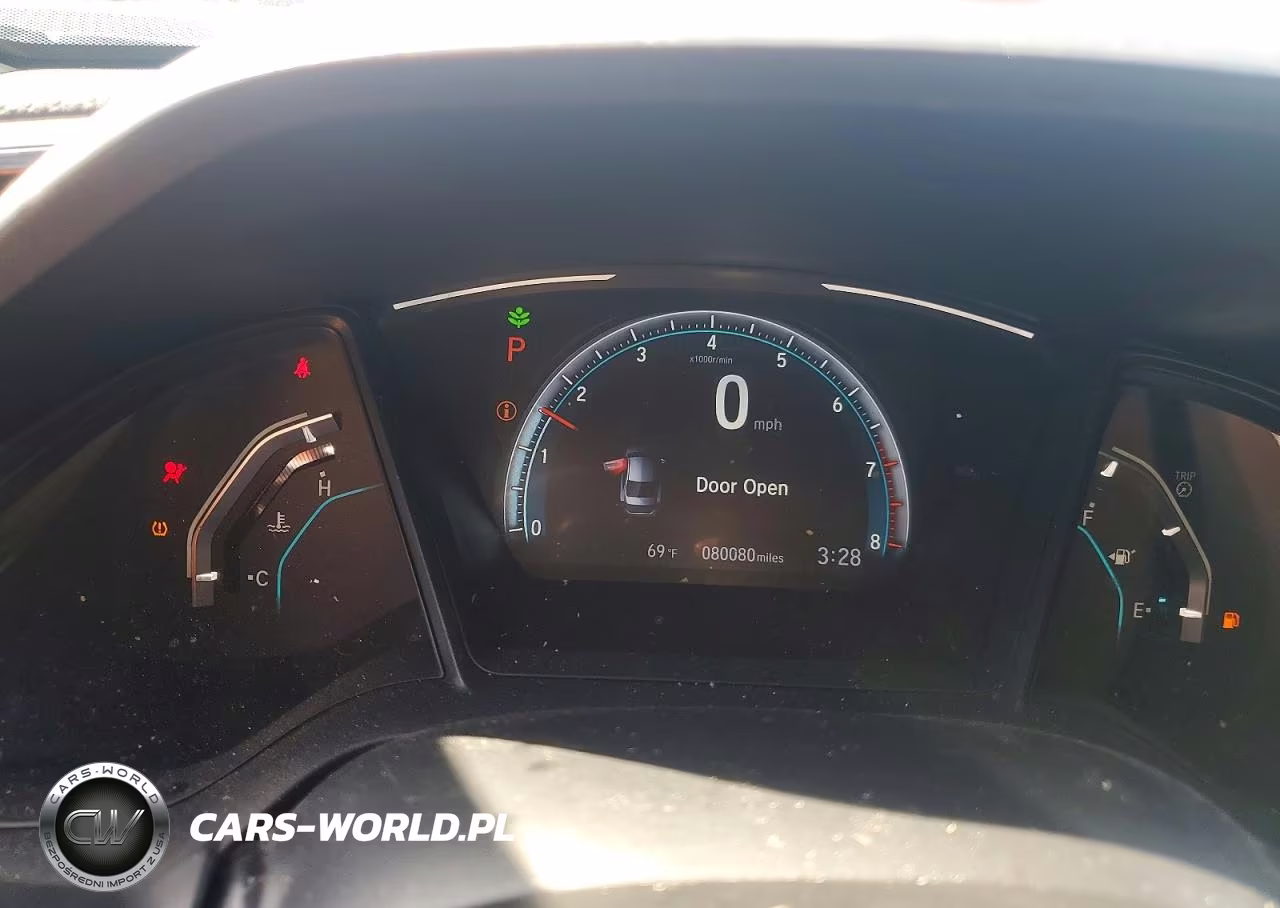 2020 Honda Civic Lx VIN:2HGFC2F67LH538396 - 9