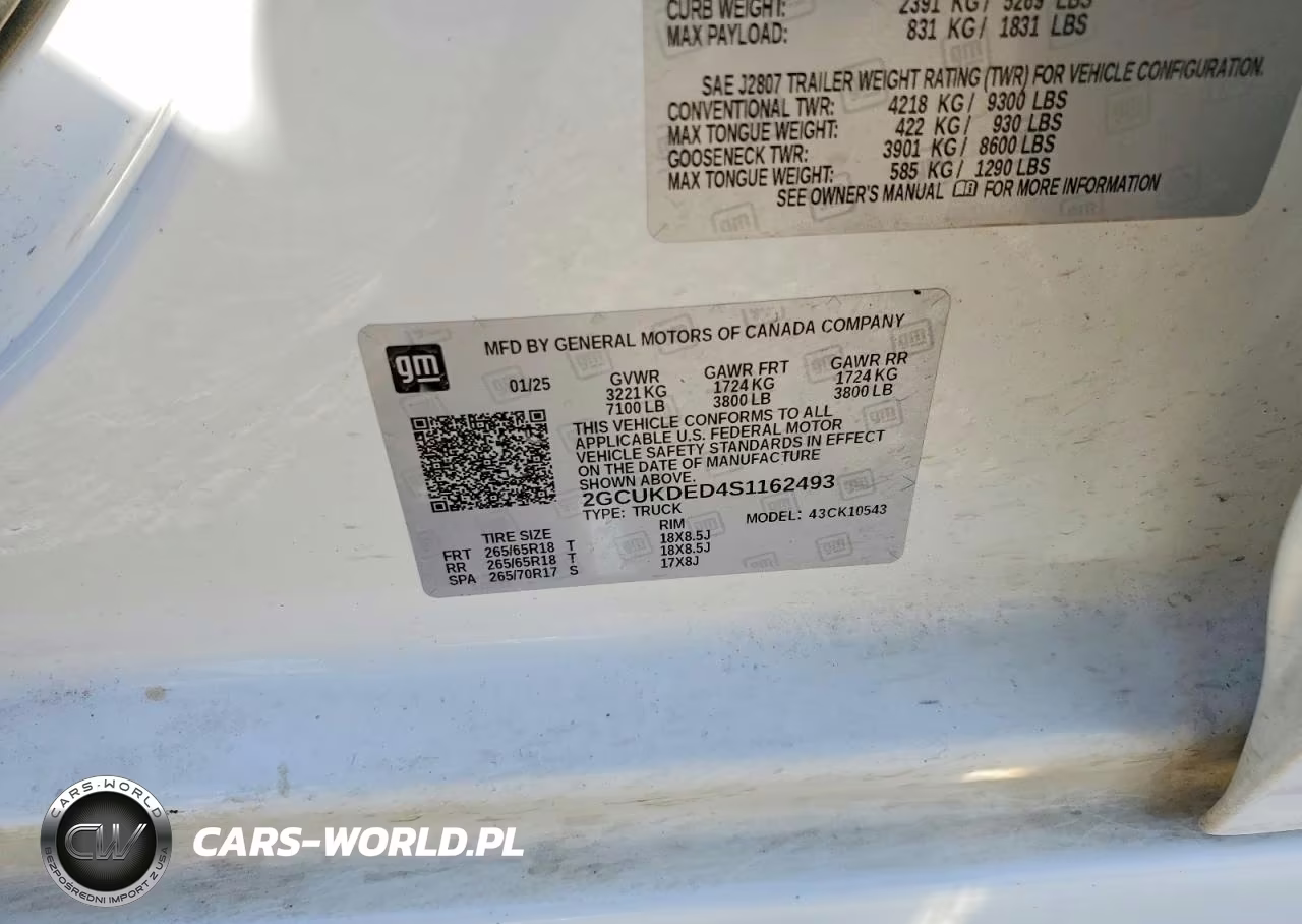 2025 Chevrolet Silverado K1500 Lt VIN:2GCUKDED4S1162493 - 13
