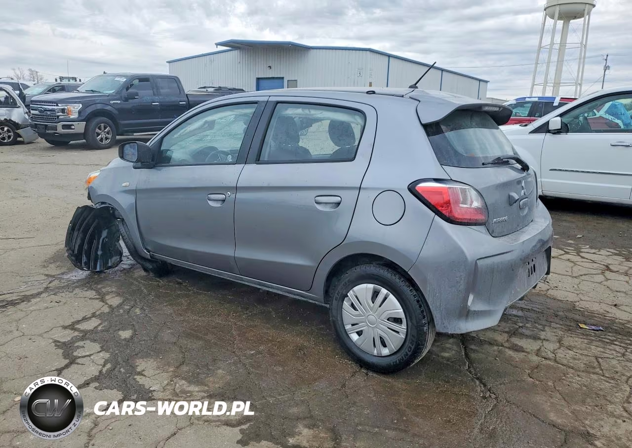 2021 Mitsubishi Mirage Es VIN:ML32AUHJ4MH011457 - 2
