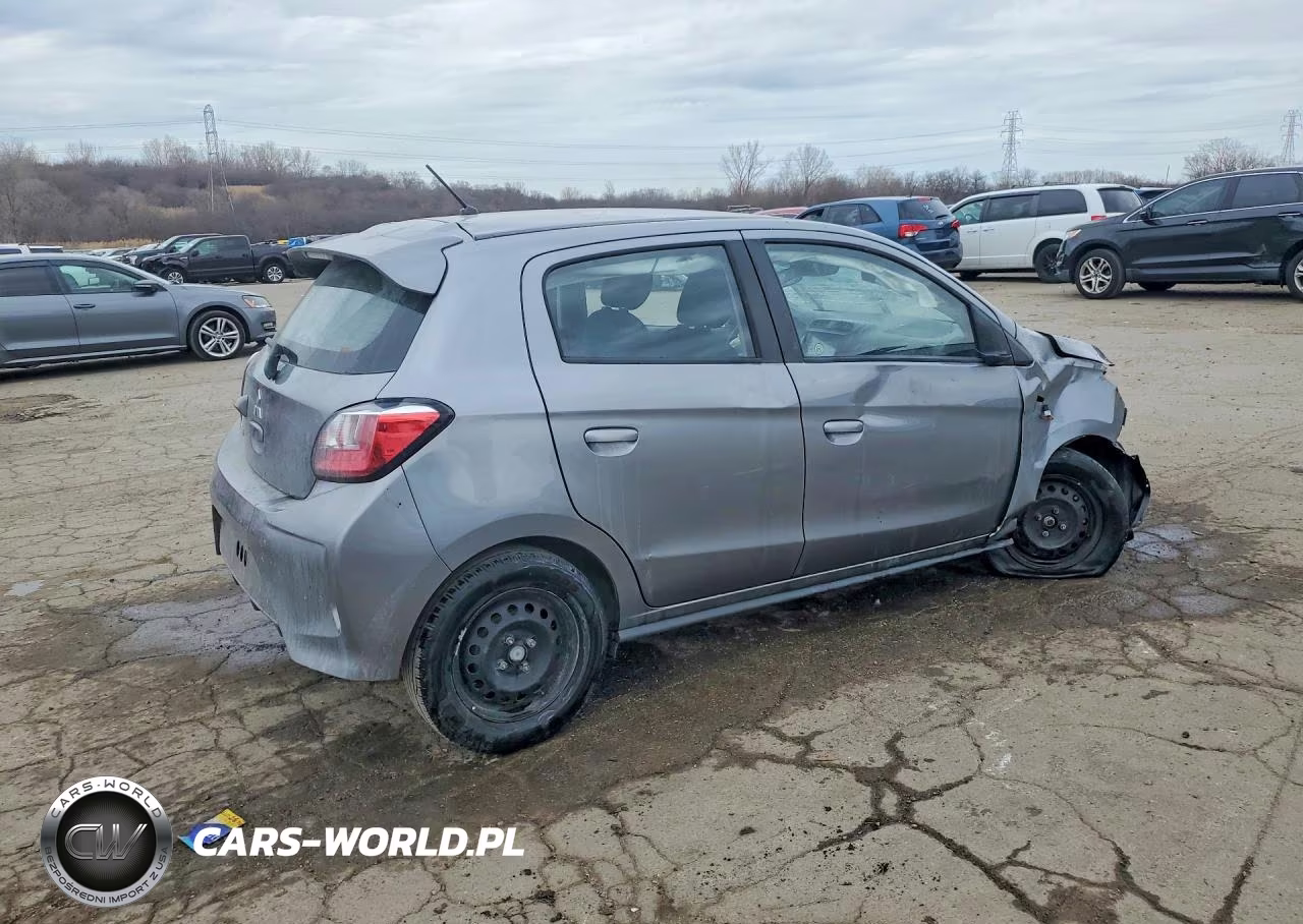 2021 Mitsubishi Mirage Es VIN:ML32AUHJ4MH011457 - 3