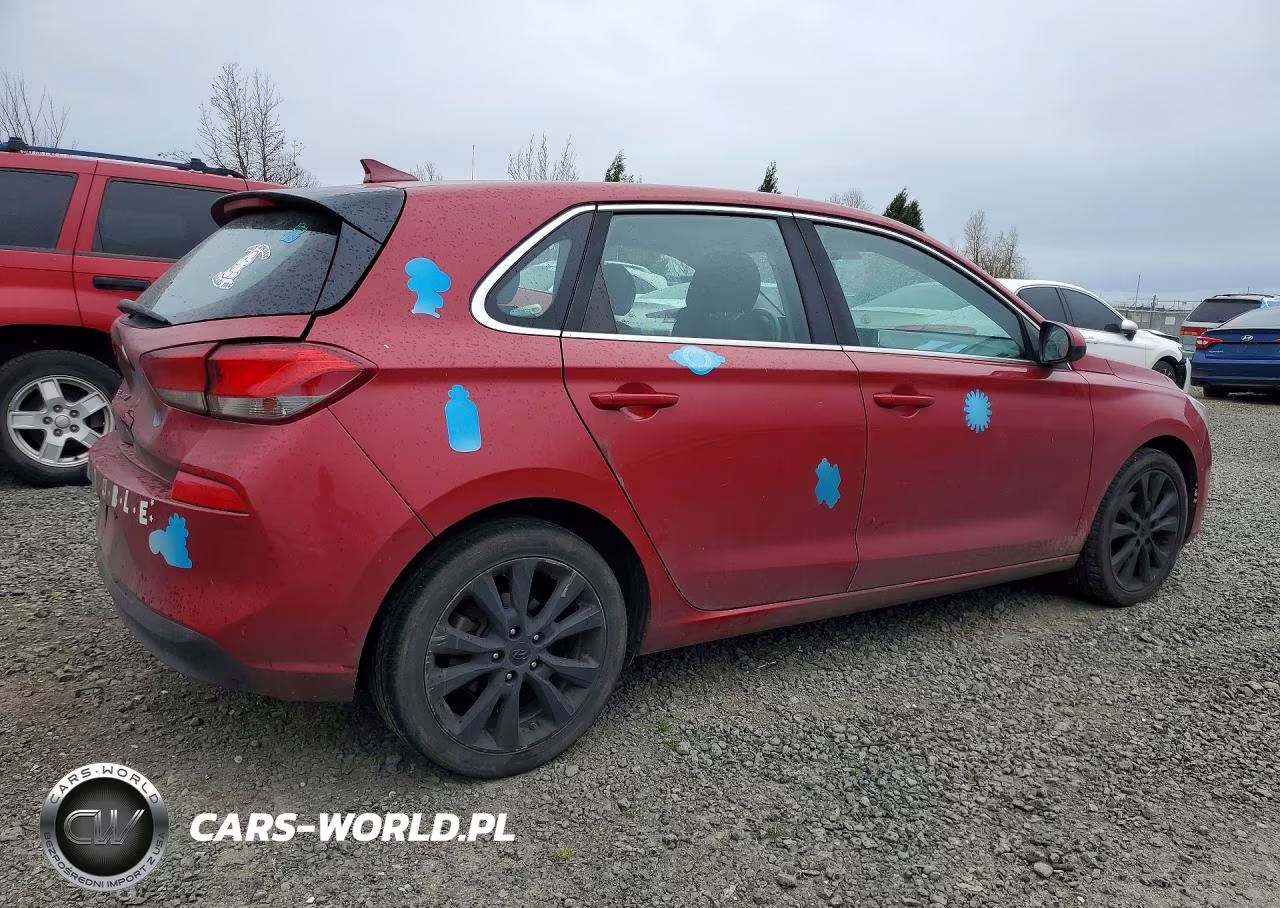 2018 Hyundai Elantra Gt Base VIN:KMHH35LE6JU024520 - 3