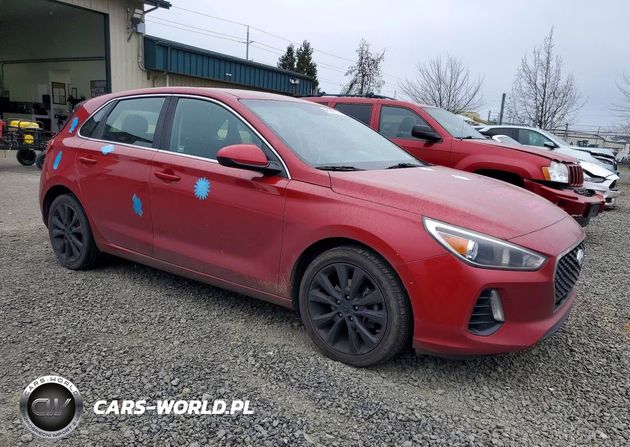 2018 Hyundai Elantra Gt Base VIN:KMHH35LE6JU024520 - 4