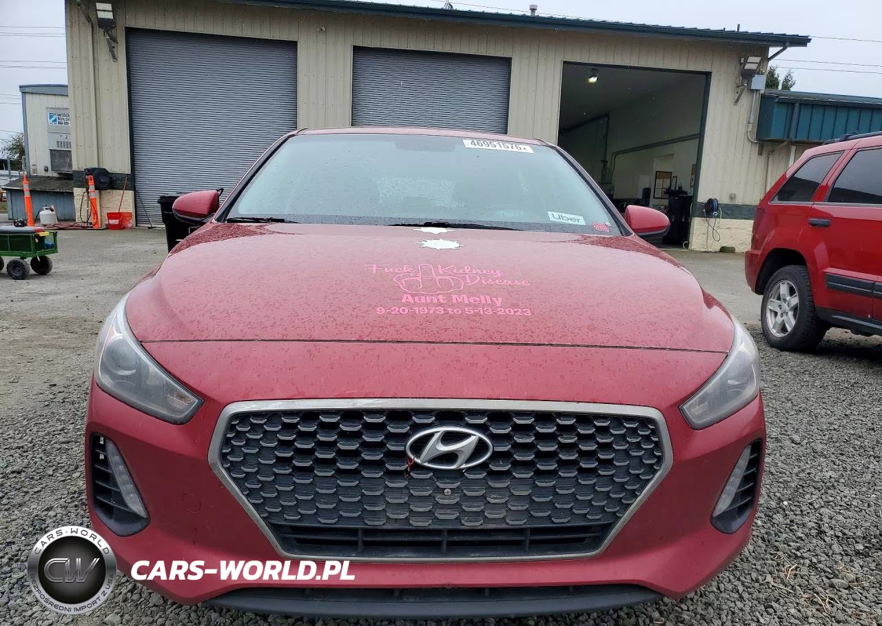 2018 Hyundai Elantra Gt Base VIN:KMHH35LE6JU024520 - 5