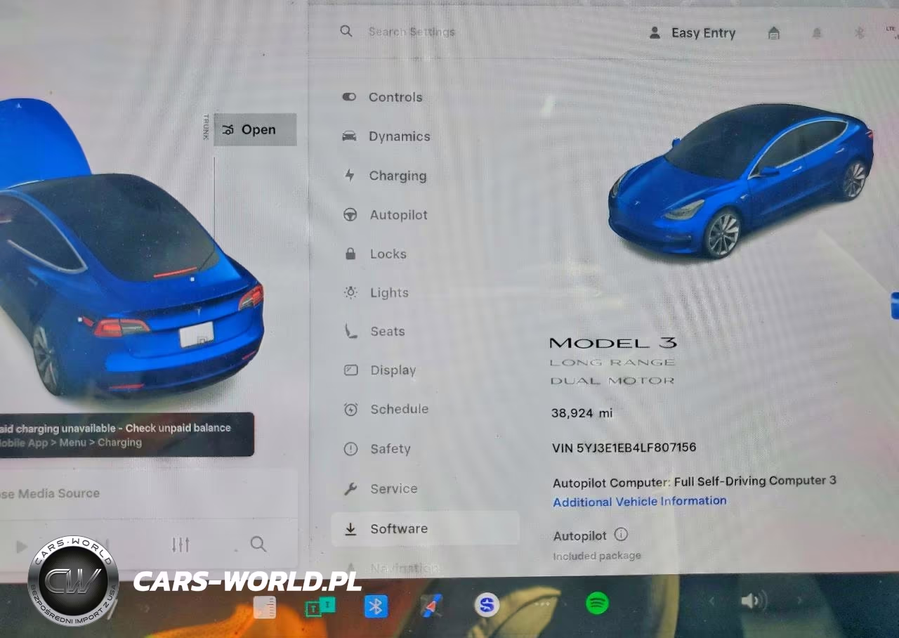2020 Tesla Model 3 VIN:5YJ3E1EB4LF807156 - 9