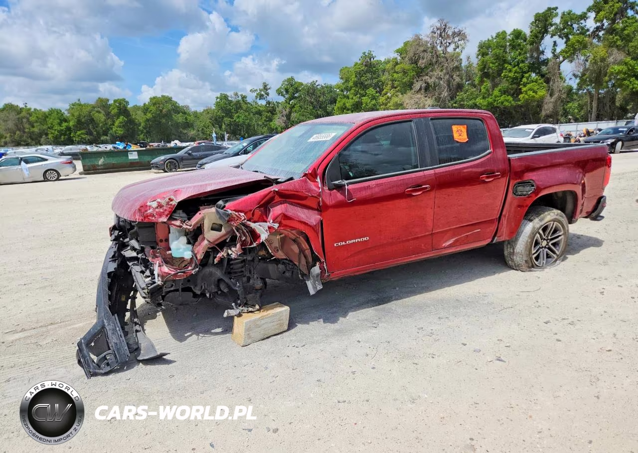 2021 Chevrolet Colorado VIN:1GCGSBEN2M1161555 - 1
