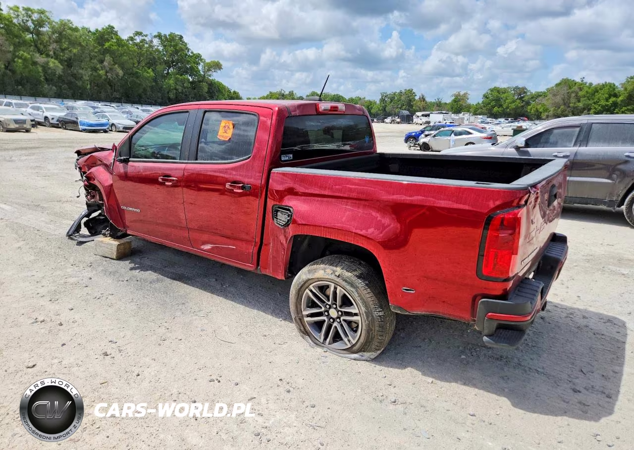 2021 Chevrolet Colorado VIN:1GCGSBEN2M1161555 - 2