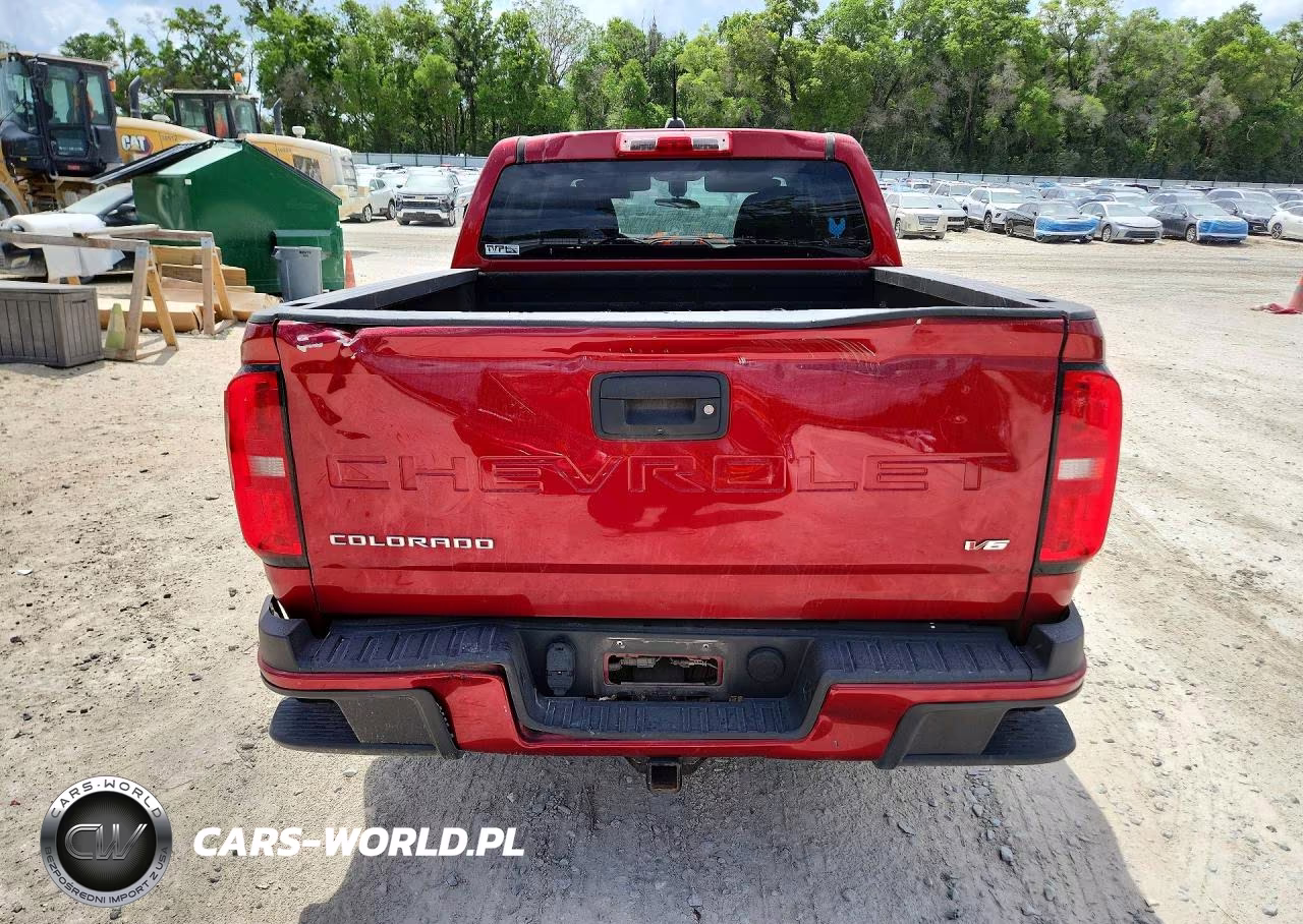 2021 Chevrolet Colorado VIN:1GCGSBEN2M1161555 - 6