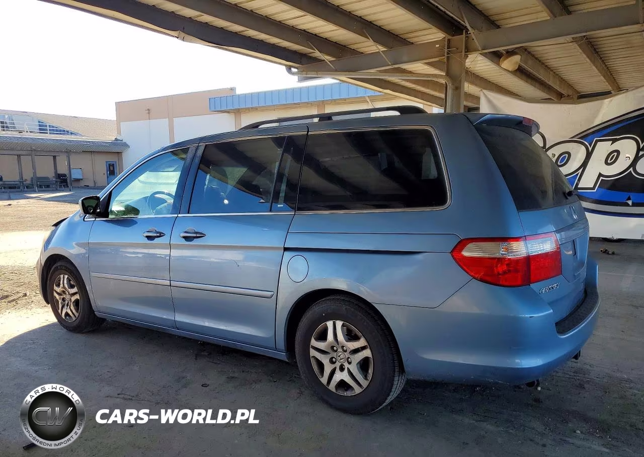 2006 Honda Odyssey Exl VIN:5FNRL38776B022914 - 2
