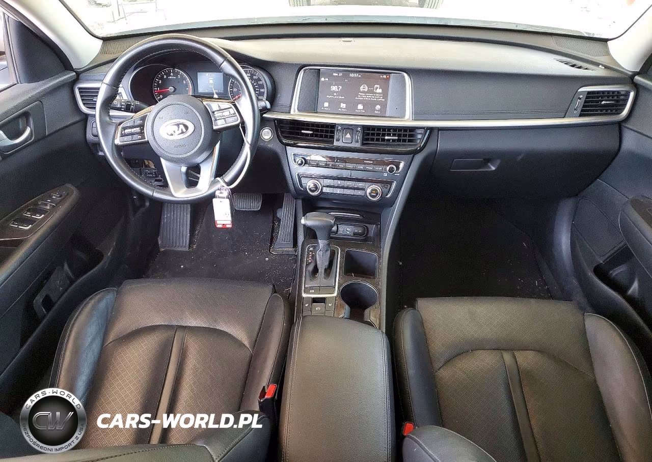 2019 Kia Optima Ex VIN:5XXGU4L10KG301903 - 8