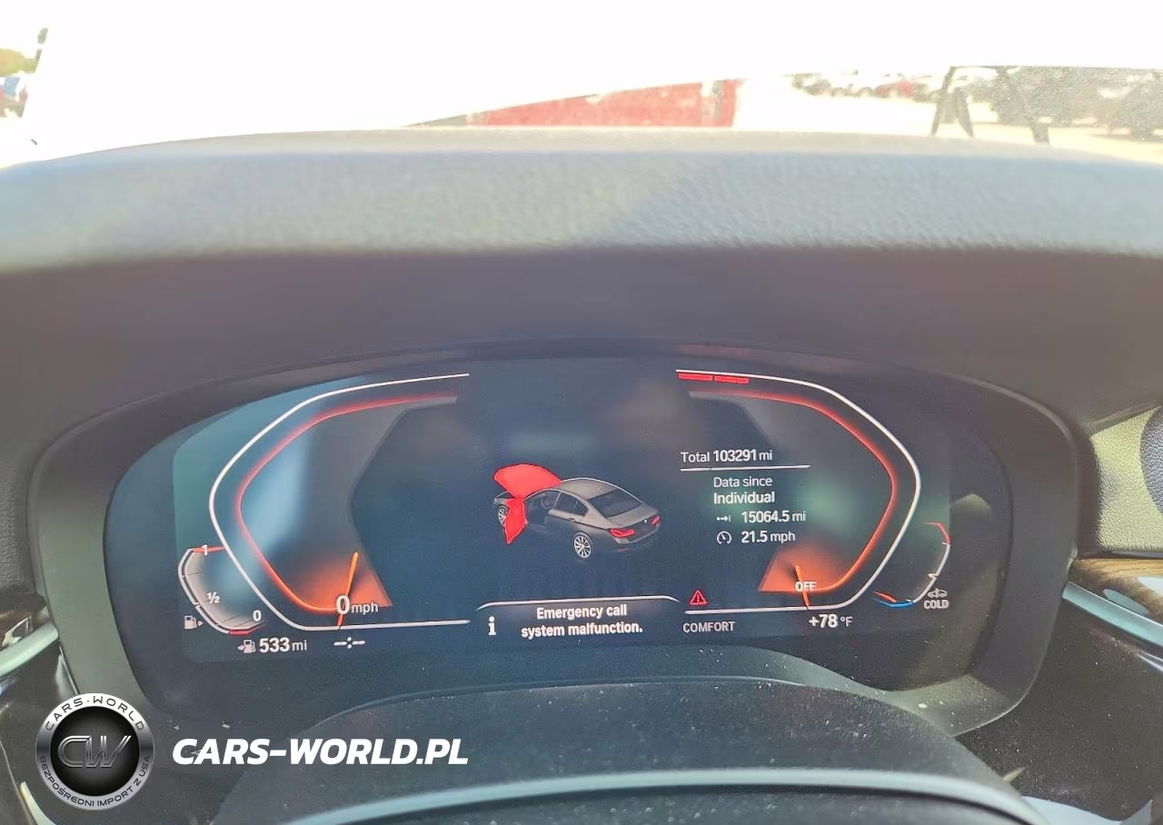 2020 BMW 530 I VIN:WBAJR3C09LCD05507 - 9