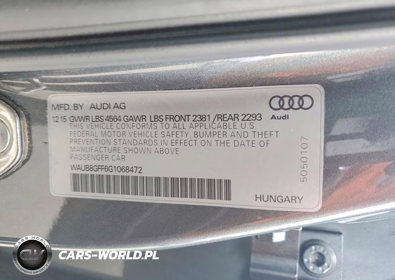 2016 Audi A3 Premium VIN:WAUB8GFF6G1068472 - 12