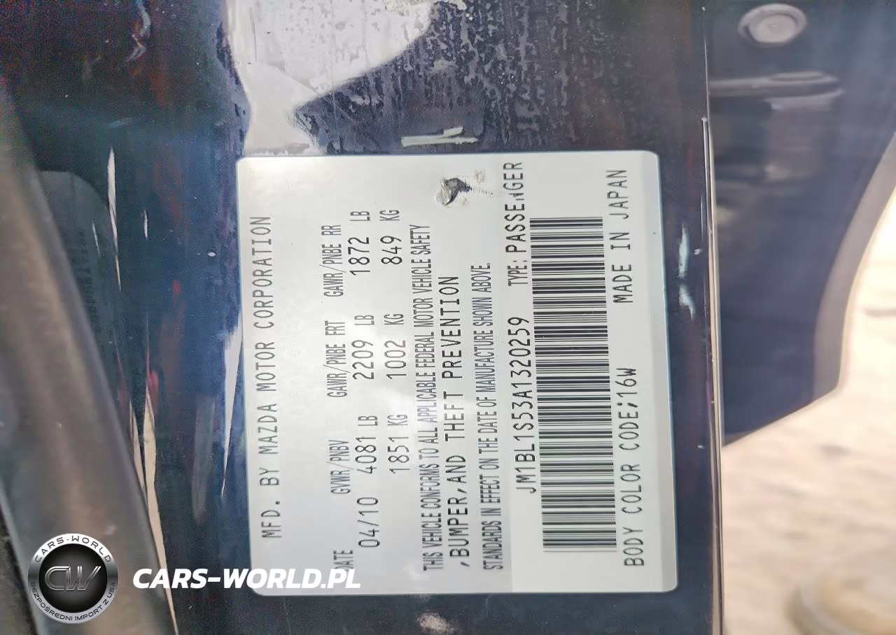 2010 Mazda 3 S VIN:JM1BL1S53A1320259 - 12