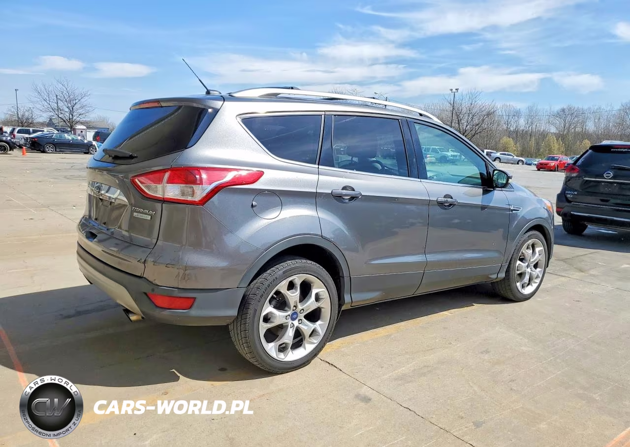 2014 Ford Escape Titanium VIN:1FMCU0J96EUE09629 - 3