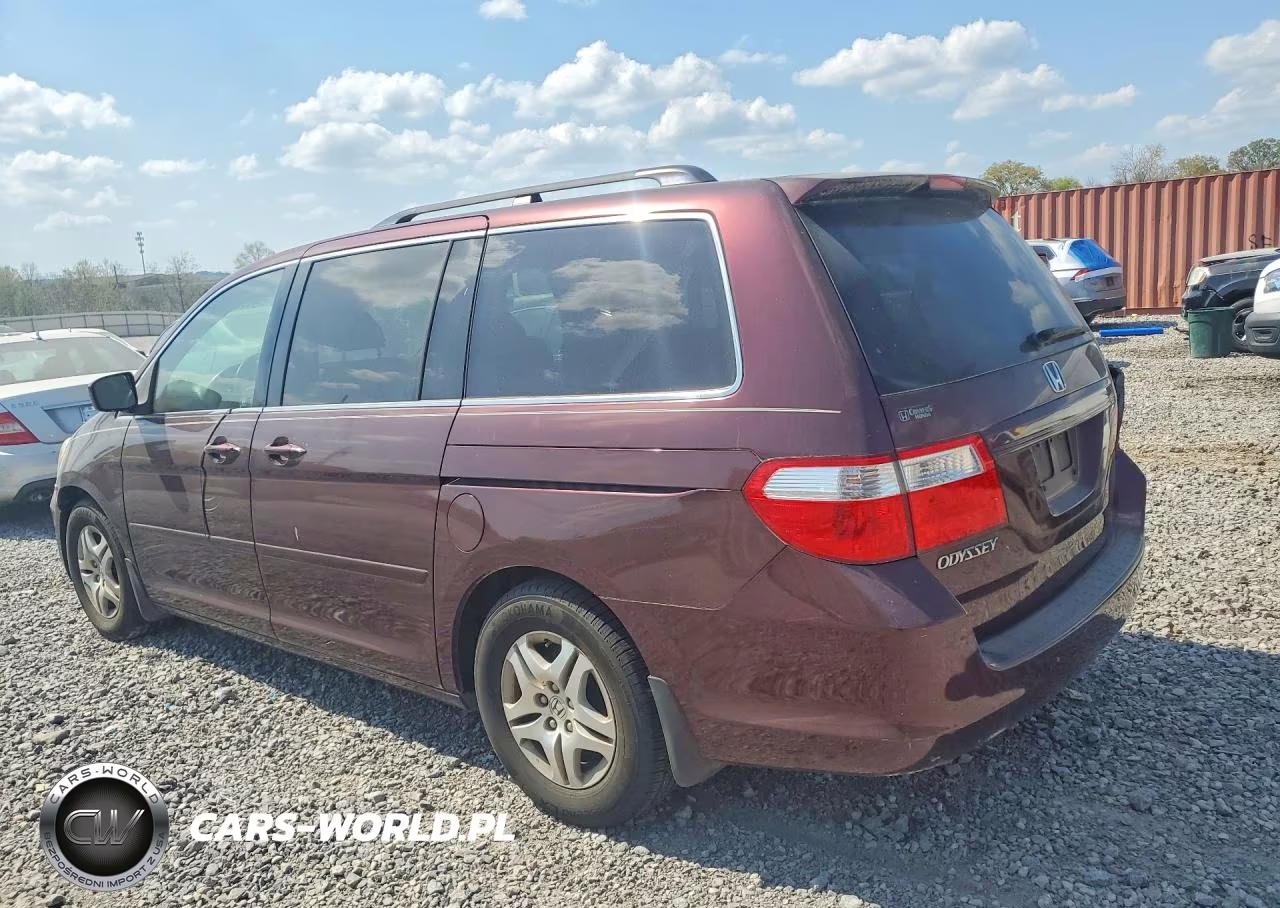 2007 Honda Odyssey VIN:5FNRL38697B455885 - 2