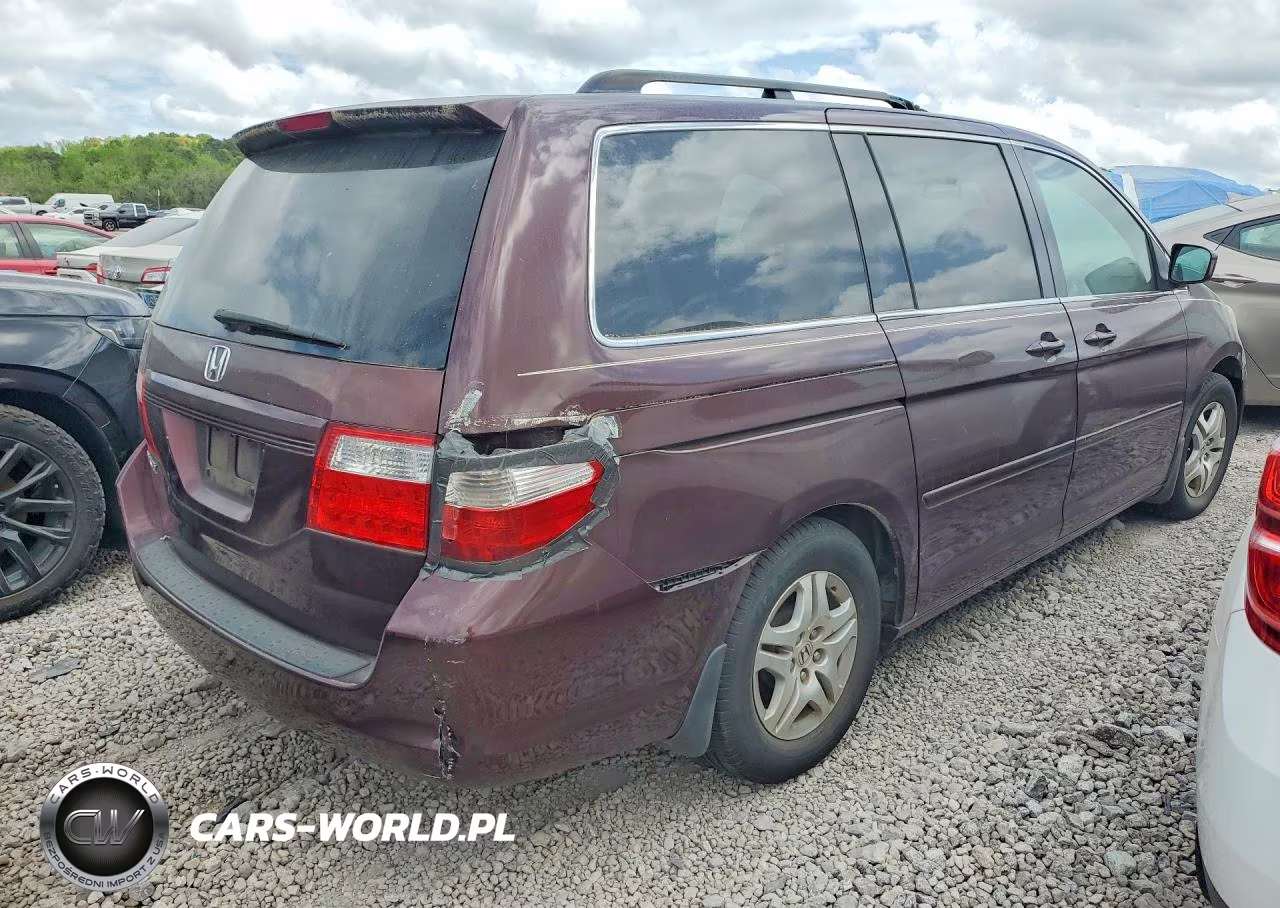2007 Honda Odyssey VIN:5FNRL38697B455885 - 3