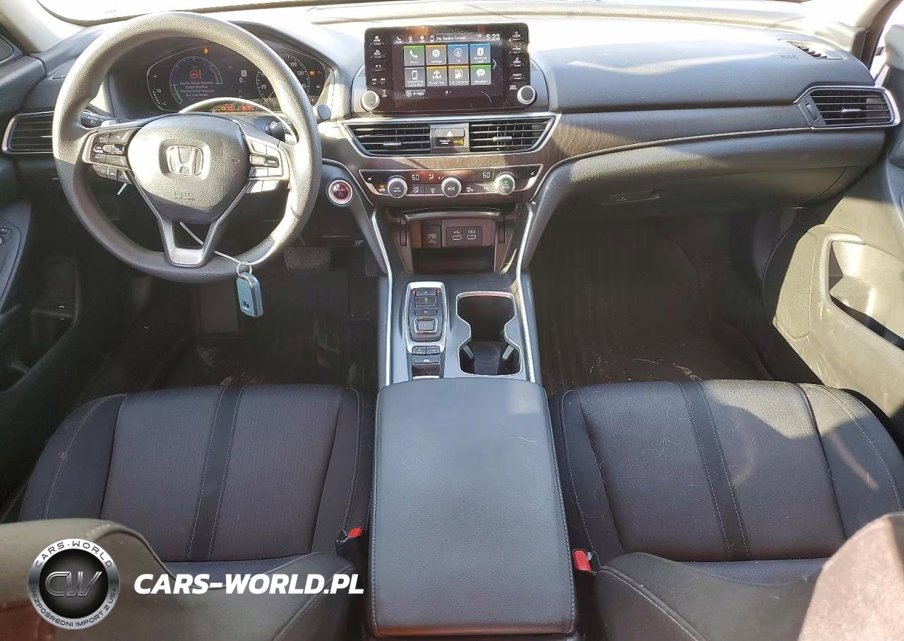2021 Honda Accord Hybrid Ex VIN:1HGCV3F4XMA021384 - 8