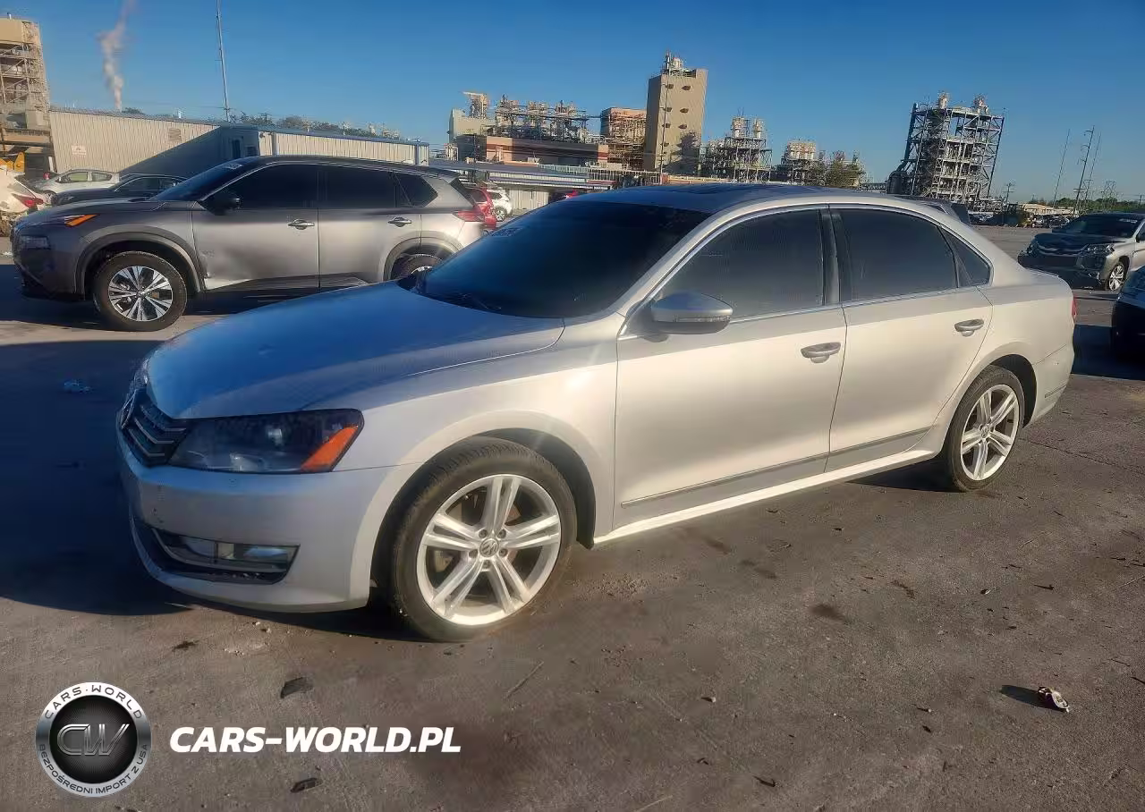 2012 Volkswagen Passat 2.0L Tdi Sel Premium