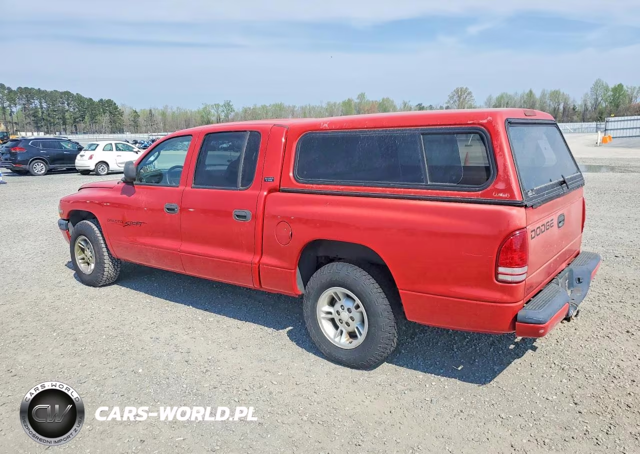 2000 Dodge Dakota Quad VIN:1B7GL2ANXYS658341 - 2