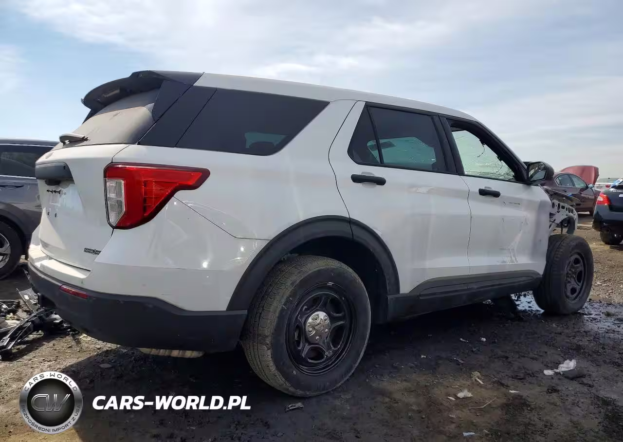 2022 Ford Explorer Police Interceptor VIN:1FM5K8AB9NGA28887 - 3