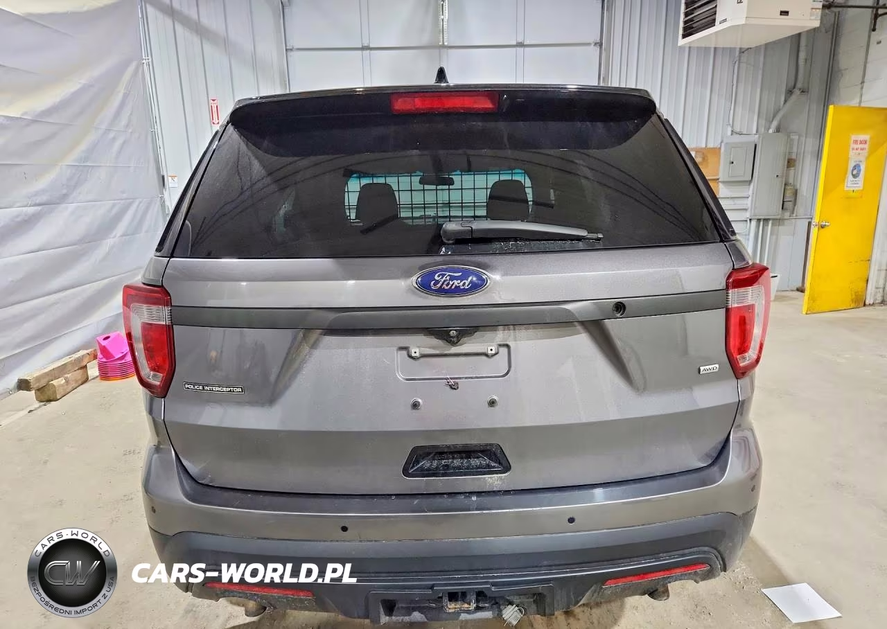 2017 Ford Explorer Police Interceptor VIN:1FM5K8AR2HGB72041 - 6